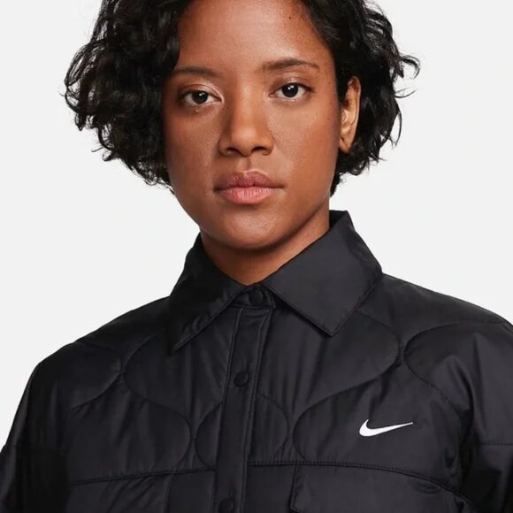 NWT Nike Sportswear Essential Quilted Trench Jacket - Picture 4 of 8